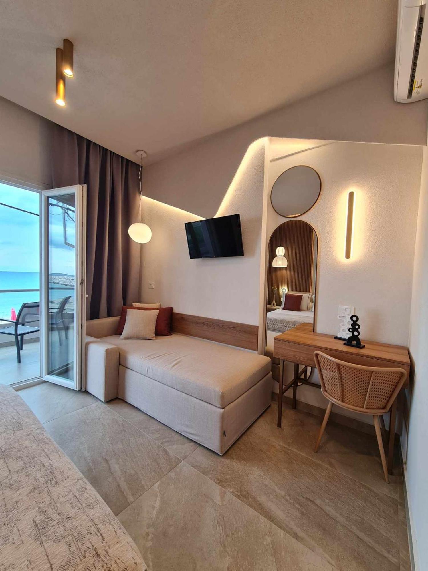 Anna Beach Suites Limenaria  Eksteriør billede