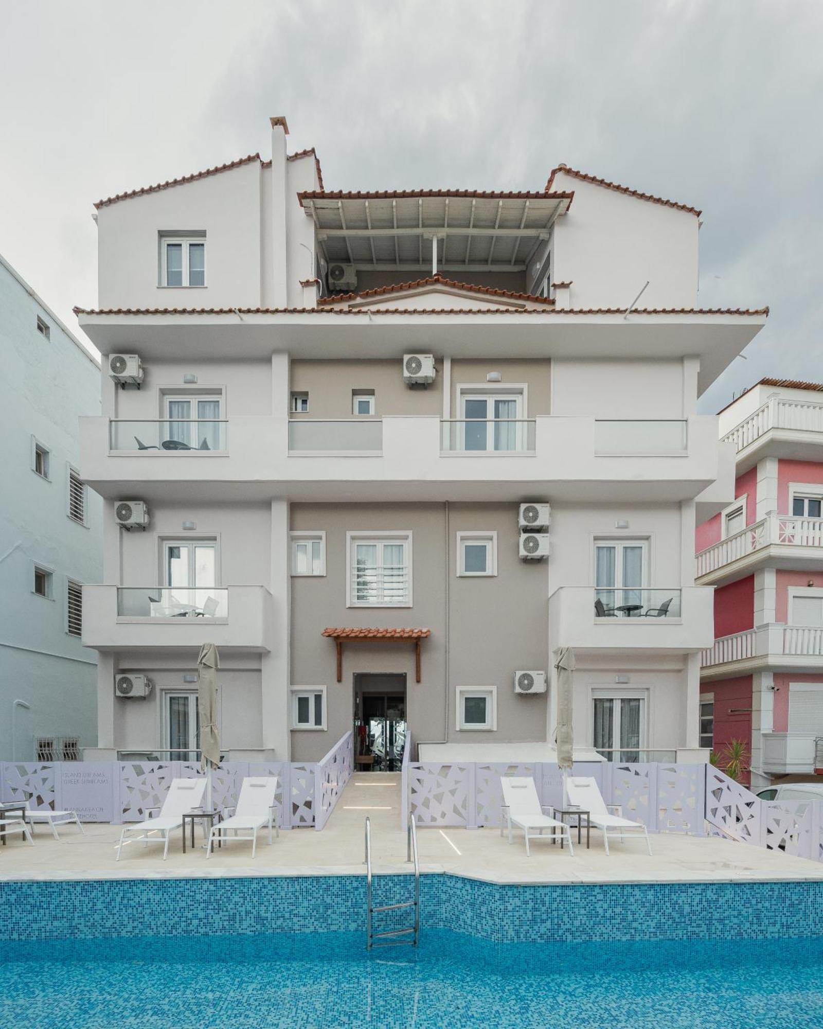 Anna Beach Suites Limenaria  Eksteriør billede