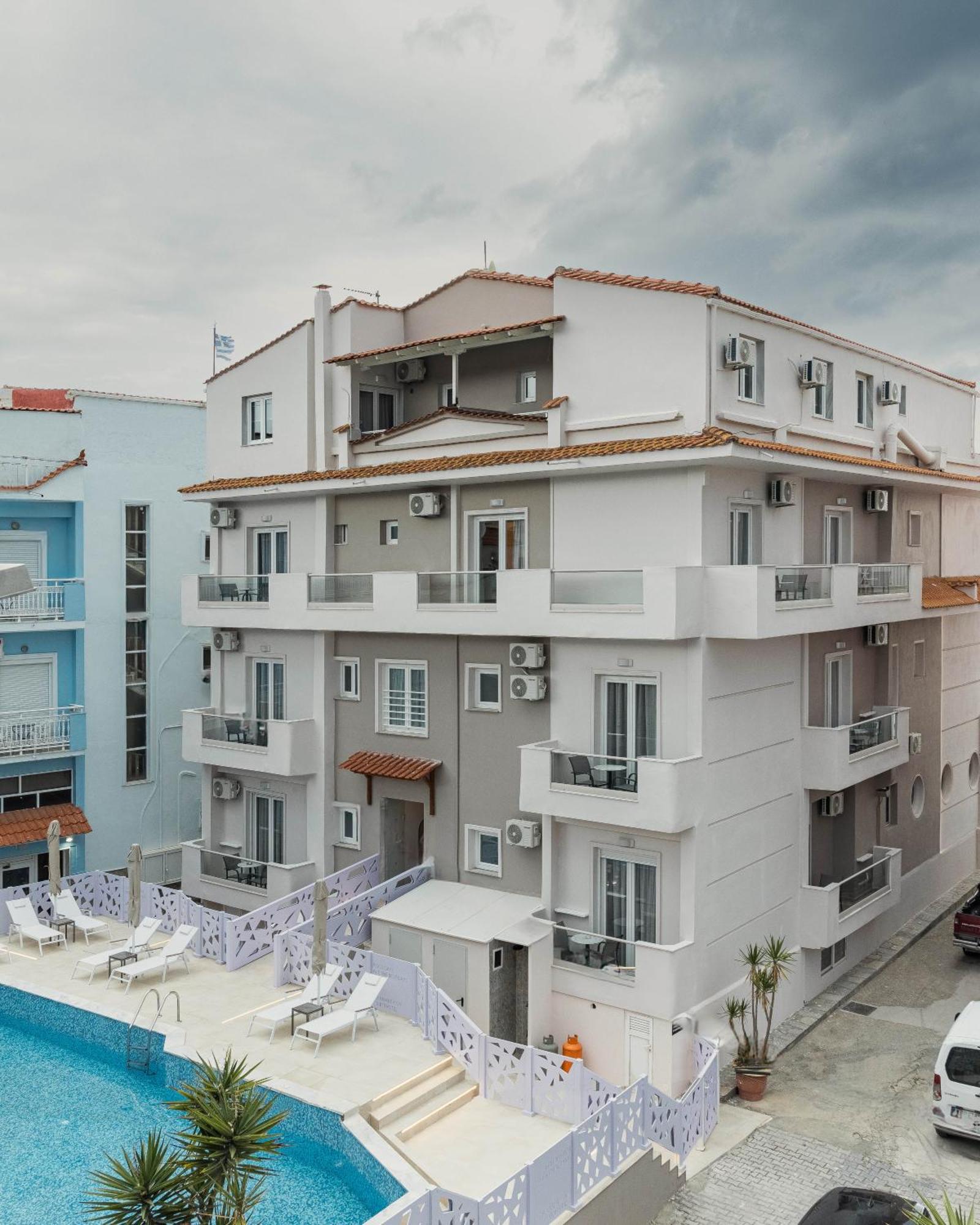 Anna Beach Suites Limenaria  Eksteriør billede