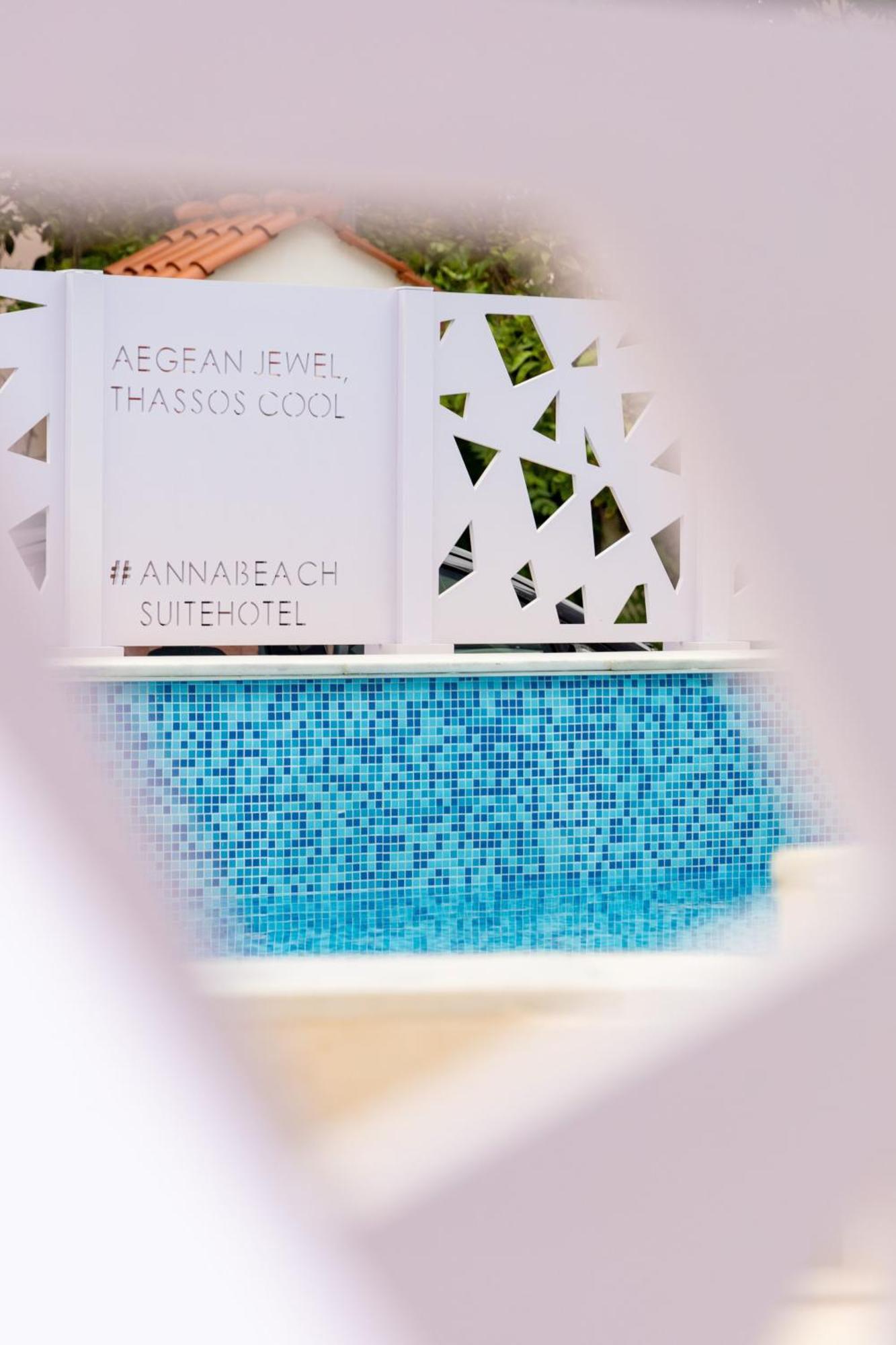Anna Beach Suites Limenaria  Eksteriør billede